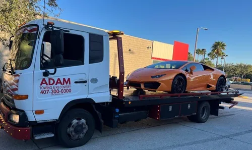 Low Profile Sports Car Towing Service in Orlando, Fl
